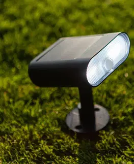 SmartHome solární svítidla LUTEC connect LED solární světlo Ginbo nástěnné a podlahové