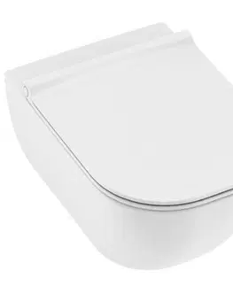 WC sedátka ALCADRAIN Renovmodul předstěnový instalační systém s bílým tlačítkem M1710 + WC JIKA MIO + SEDÁTKO SLIM AM115/1000 M1710 IO1