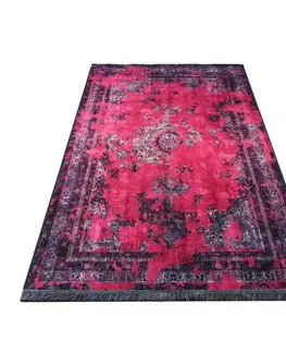 Vintage koberce Orientální koberec v malinové barvě Šířka: 80 cm | Délka: 150 cm