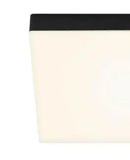 LED stropní svítidla BRILONER LED stropní svítidlo, 28,7 cm, 21 W, černá BRI 7071-015