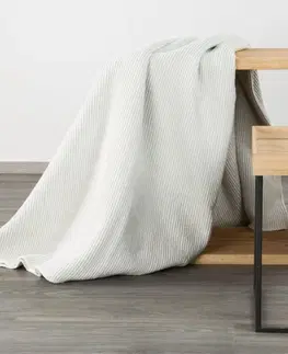 Deky Vysoce kvalitní krémová deka s vaflovou strukturou