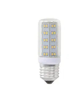 LED žárovky JUST LIGHT. E27 4W LED lampa trubkovitá čirá s 69 LED diodami