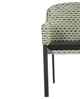 Zahradní židle a křesla Kelly zahradní jídelní židle - výplet Green Mint