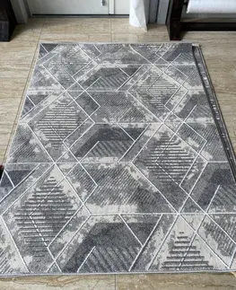Moderní koberce Dizajnový koberec s geometrickým vzorom Šířka: 80 cm | Délka: 150 cm
