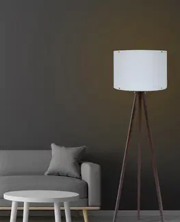 Svítidla Opviq Stojací lampa Floor 145 cm bílá