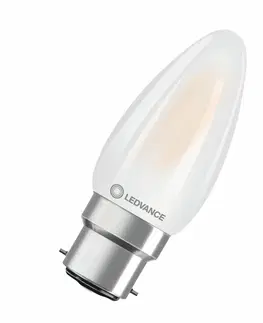 LED žárovky OSRAM LEDVANCE LED CLASSIC B 40 DIM S 3.4W 927 FIL FR B22D 4099854062001