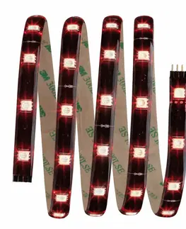 LED pásky 12V Paulmann YourLED pásek základní sada 1,5m RGB černá čirá P 70319