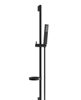 Sprchy a sprchové panely MEXEN/S DS00 posuvný sprchový set, černá 785004583-70
