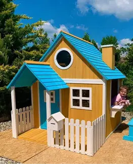 Dětské dřevěné domky Dětský zahradní domeček NATHANIEL