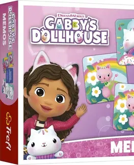Hračky společenské hry TREFL - Pexeso Gabby´s Dollhouse