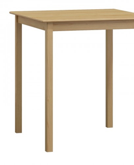 Jídelní stoly Stůl DASHEN 2, 70 x 70 cm, masiv borovice