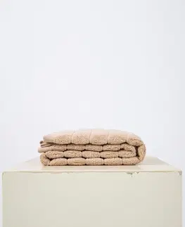 Ručníky L'essentiel Bavlněný ručník Frizz 50x90 cm béžový