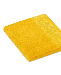 Ručníky AmeliaHome Sada 6 ks ručníků BELLIS klasický styl žlutá