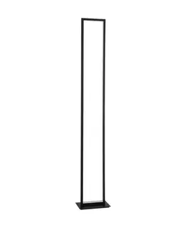 LED stojací lampy NOVA LUCE stojací lampa WENNA matný černý hliník a akryl LED 36W 230V 3000K IP20 9500812