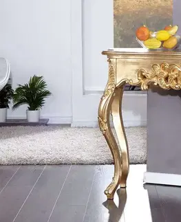 Toaletní stolky LuxD Luxusní toaletní stolek Veneto zlatý