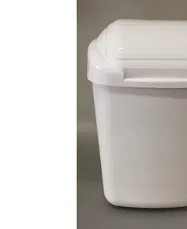 Odpadkové koše PLAFOR - Koš odpadkový 30l bílý