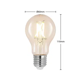 Stmívatelné LED žárovky Arcchio LED žárovka E27 6W 2 700K filament, dim čirá 2ks
