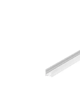 Profily SLV BIG WHITE GRAZIA 20, profil na stěnu, LED, standard, drážkovaný, 3m, bílý 1000515