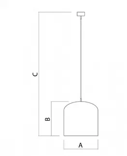 Moderní závěsná svítidla LUCIS závěsné svítidlo JUNO E27 1x100W E27 ZK.11.J2.10