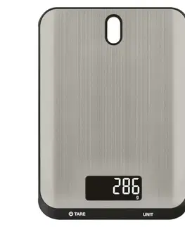 Váhy osobní a kuchyňské EMOS Digitální kuchyňská váha EV026, stříbrná EV026