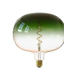 Stmívatelné LED žárovky Calex Calex Boden LED globe E27 5W filament dim zelená