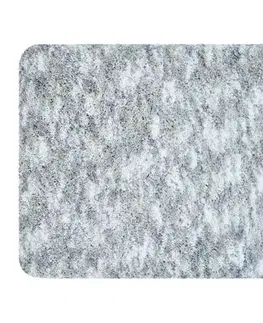 Koberce a koberečky Grund Koupelnová předložka Touchme stříbrná, 50 x 60 cm
