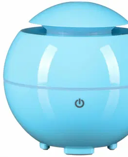 Aromaterapie Sixtol Aroma difuzér Globe, 150 ml, modrá lesk