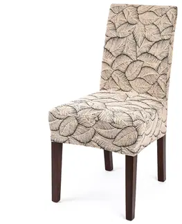 Doplňky do ložnice 4Home Napínací potah na židli Comfort Plus Nature, 40 - 50 cm, sada 2 ks