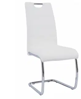 Židle Jídelní židle ABIRA NEW  Tempo Kondela Bílá
