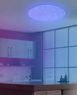 Inteligentní stropní svítidla Briloner LED hvězdná obloha Direkt Smart WiFi RGBW