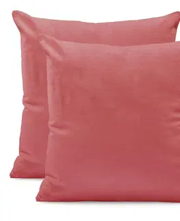 Polštáře Povlaky na polštáře DecoKing Amber růžové, velikost 50x50*2
