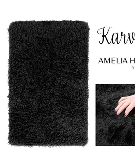 Koberce a koberečky Koberec AmeliaHome Karvag II černý, velikost 120x170