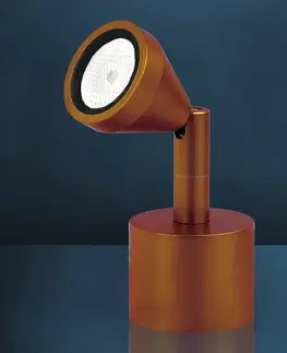 Stolní lampy Busch Stolní lampa LED Mini, otočná, starožitná, 5 000K