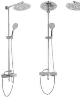 Sprchy a sprchové panely Sprchový set Rea ALDI stříbrný