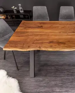 Jídelní stoly LuxD Designový jídelní stůl Massive X 180 cm akácie