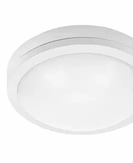 LED venkovní nástěnná svítidla Solight LED venkovní osvětlení Siena, bílé, 20W, 1500lm, 4000K, IP54, 23cm WO781-W