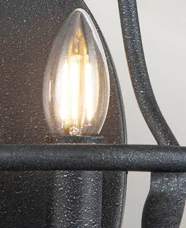 Nástěnná svítidla QUOIZEL Nástěnné světlo Bradbury, 2 zdroje, šedá