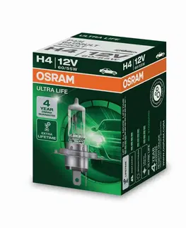 Autožárovky OSRAM H4 64193ULT ULTRA LIFE, 60/55W, 12V, P43t krabička