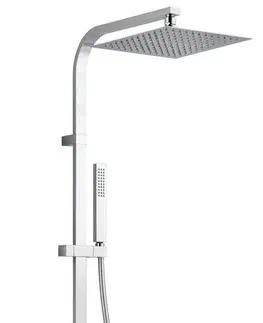 Sprchy a sprchové panely SAPHO DIMY sprchový sloup s termostatickou baterií, chrom DM322