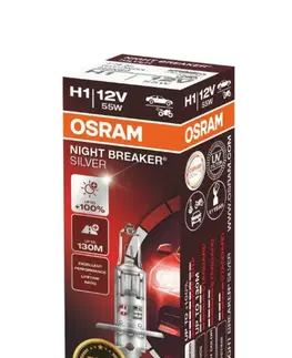 Autožárovky Osram Night Breaker Silver H1 12V 55W P14,5s 64150NBS