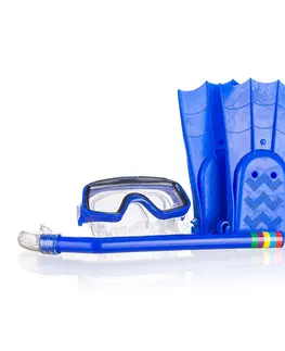 Vodní hračky Sportwell Potapěčská sada pro děti 3 díly, modrá