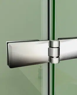 Sprchové vaničky H K Obdélníkový sprchový kout MELODY R128, 120x80 cm se zalamovacími dveřmi včetně sprchové vaničky z litého mramoru