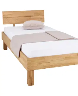 Jednolůžkové postele Postel Natura Eiche 90