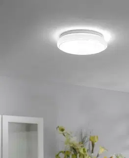 Chytré osvětlení LEUCHTEN DIREKT is JUST LIGHT LED stropní svítidlo Smart Home s RGB změnou barev a nastavitelnou teplotou barvy světla MEDION RGB+3000-5000K