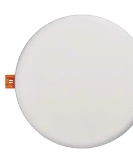 Bodovky do podhledu na 230V EMOS Lighting LED panel 185mm, kruhový vestavný bílý, 18W neutr. b., IP65 1540112220
