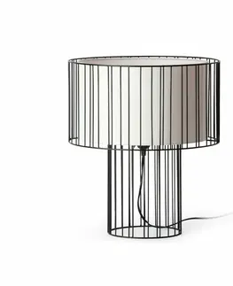 Designové stolní lampy FARO LINDA černá stolní lampa