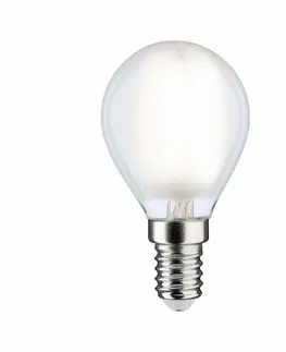 LED žárovky PAULMANN LED kapka Filament E14 230V 6,5W 4000K mat 289.18
