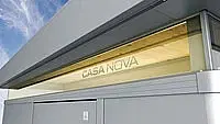 CASANOVA Biohort Zahradní domek BIOHORT CasaNova 330 x 330 (šedá křemen metalíza) orientace dveří vlevo