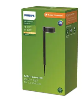 Solární světla Philips Philips LED solární zemní světlo Vynce, Ø hlavy 11,2 cm