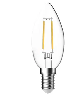 LED žárovky NORDLUX LED žárovka svíčka C35 E14 470lm C čirá 5183001521